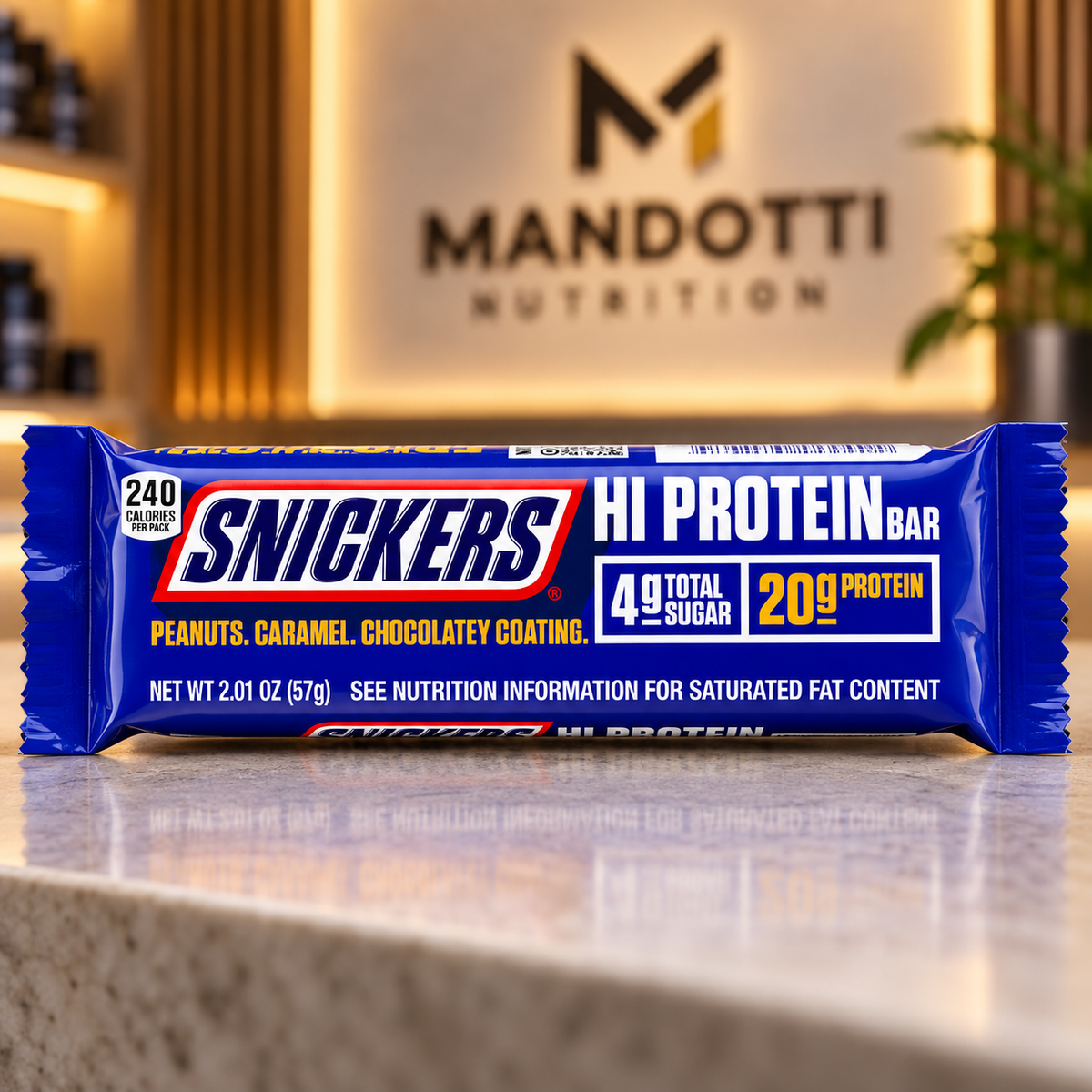 Barra Proteica Snickers 55g - Original