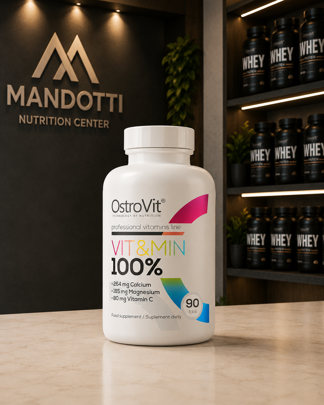 Multivitamínico e Minerais 90 tabletes - OstroVit