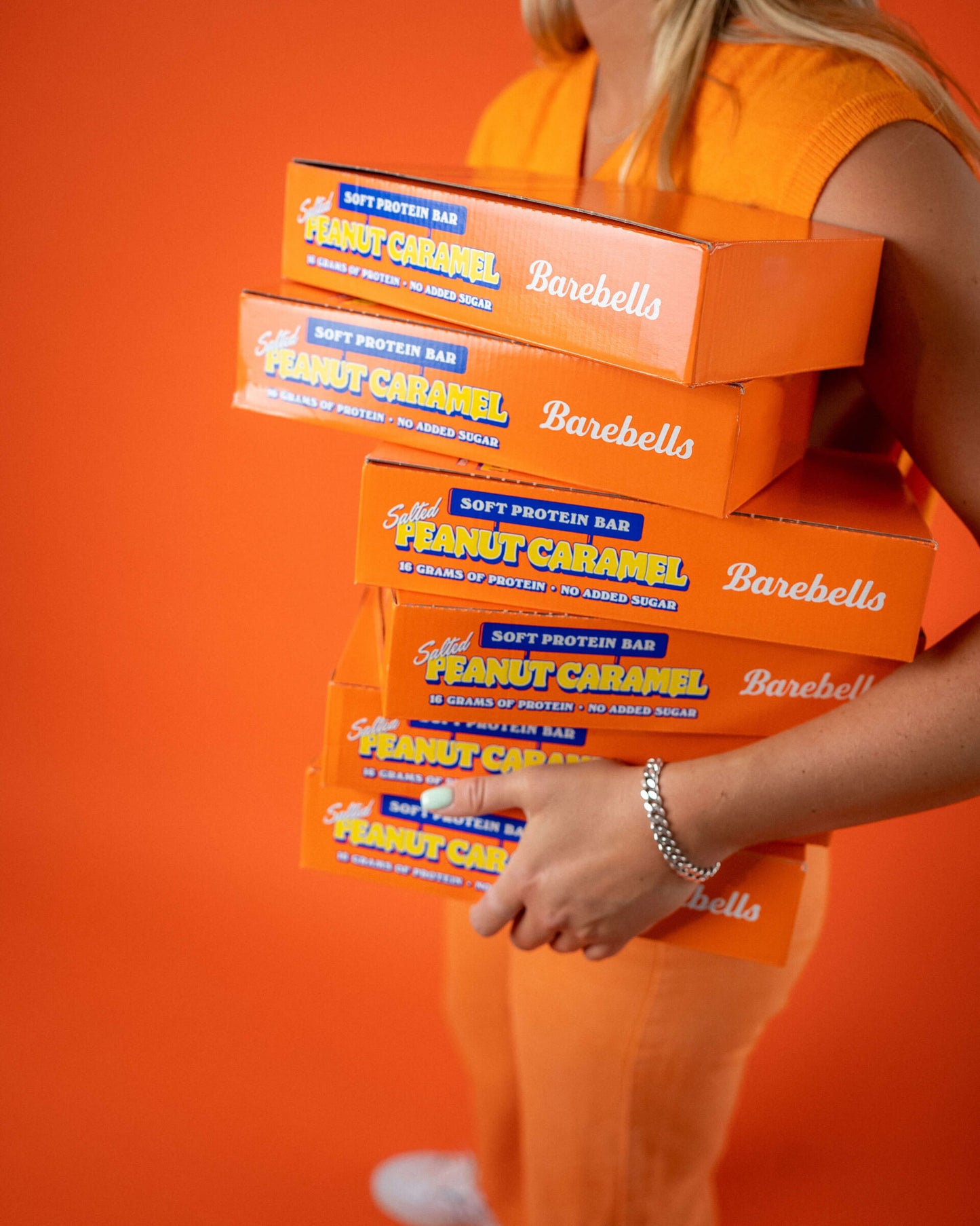 Barra Proteica Soft 55g - Barebells - Caramelo de Amendoim Salgado