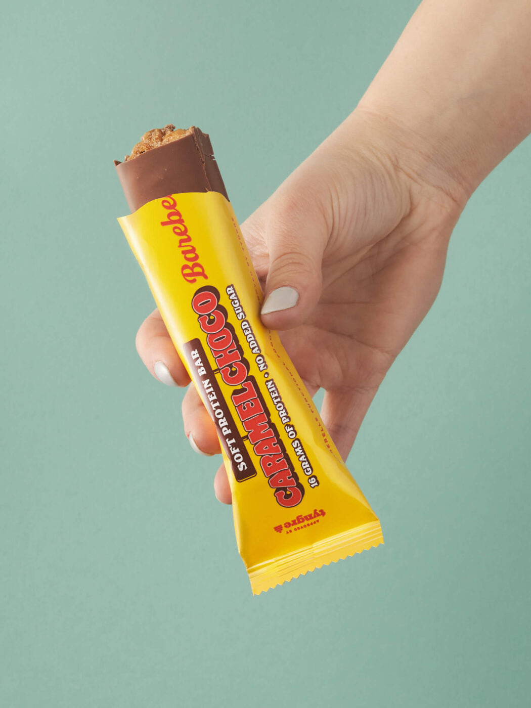 Barra Proteica Soft 55g - Bareballs - Chocolate com caramelo