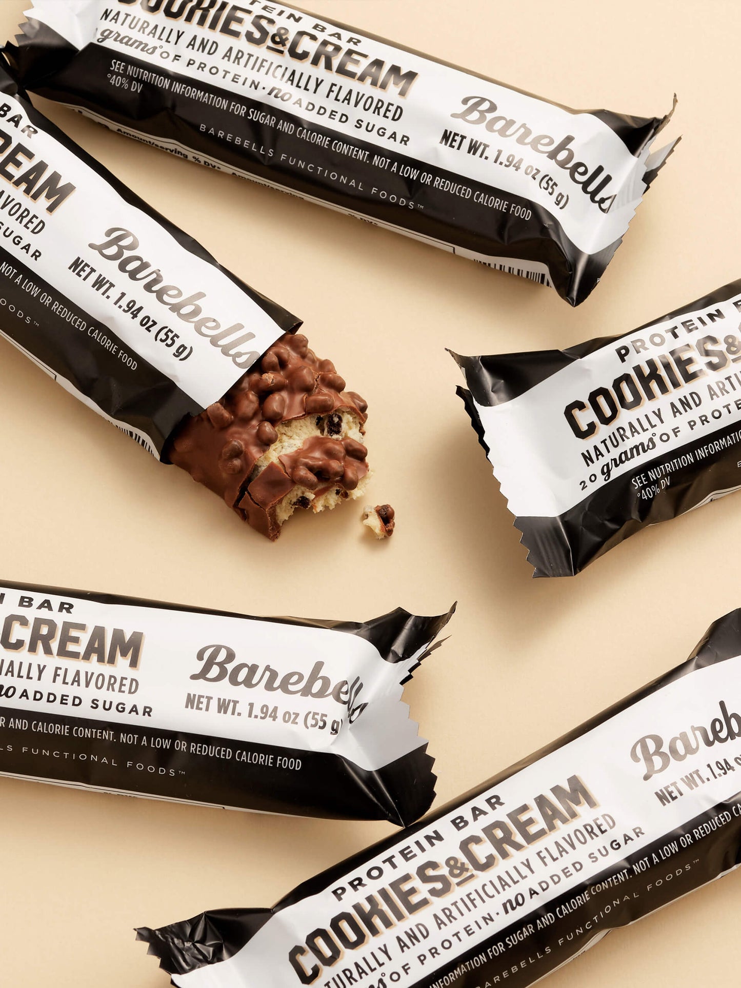 Barra Proteica 55g - Barebells - COokies & Cream
