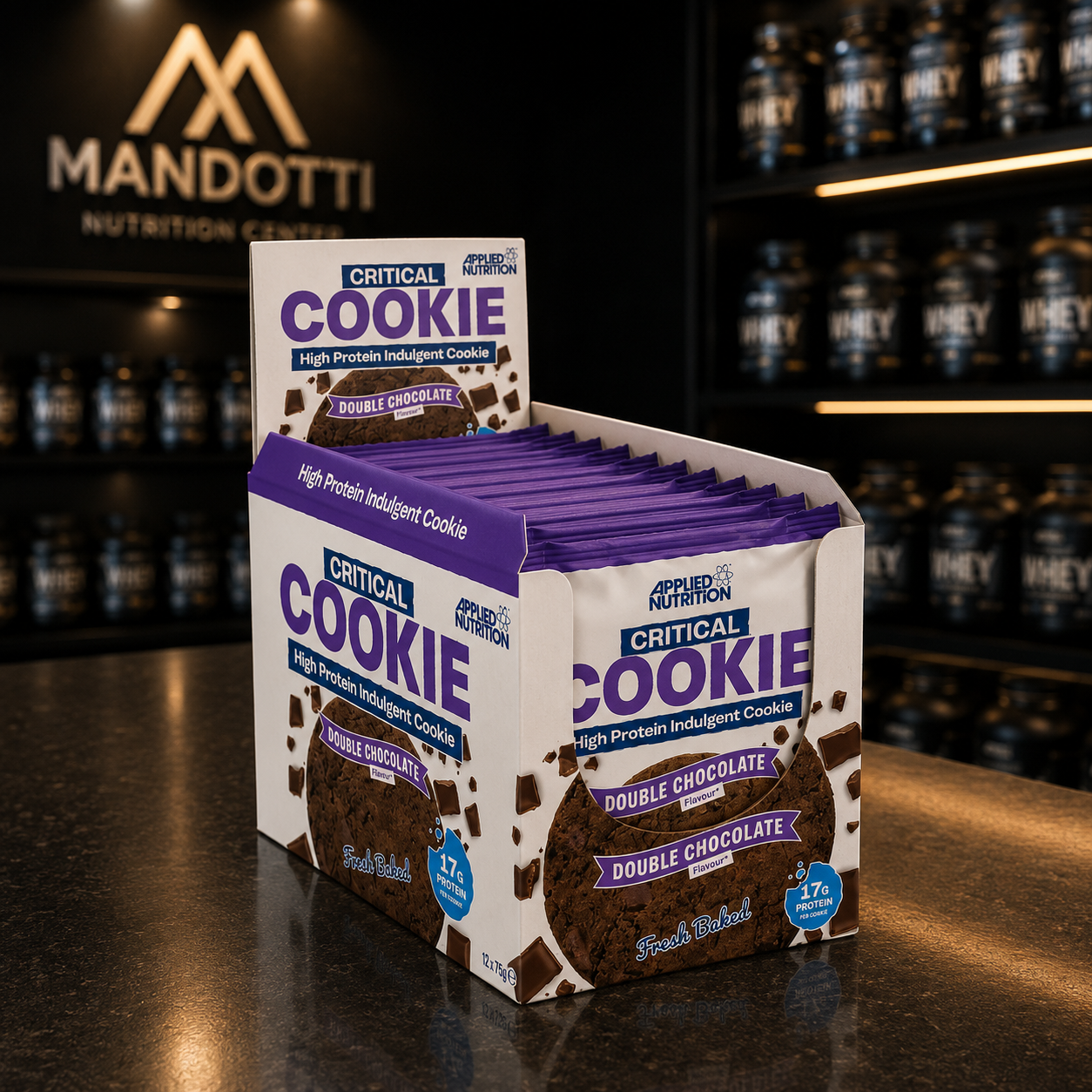 Critical Cookie 73g - Applied Nutrition - Double Chocolate