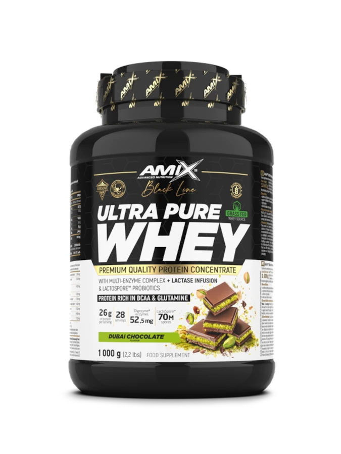 Whey Protein Concentrado 1000g - Ultra Pure - Amix