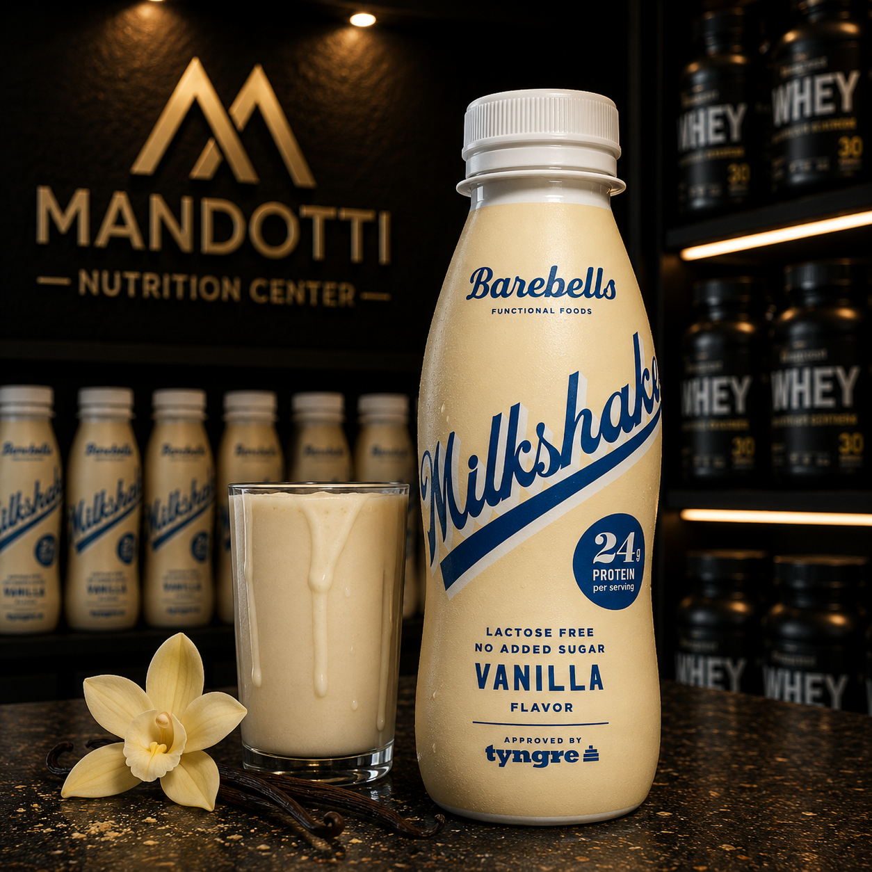 Milkshake Bareballs 330ml - Baunilha