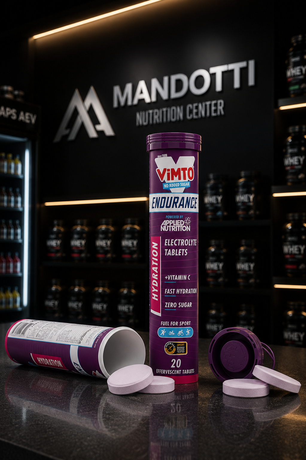 Eletrólitos Efervecentes 20 tabs - Applied Nutrition - Berry