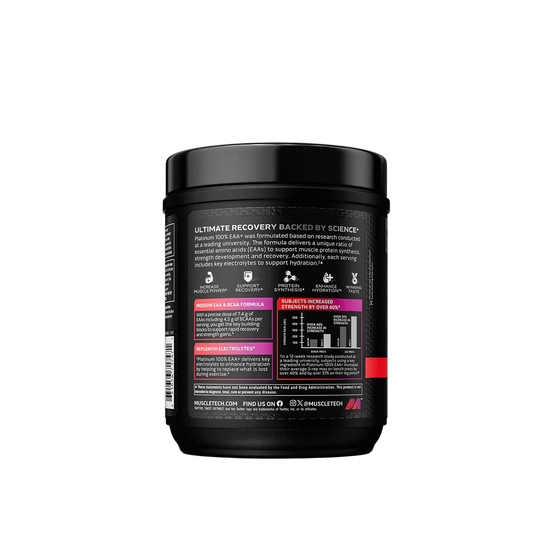 EAA Platinum 100% 390g - Fruit Punch - MuscleTech