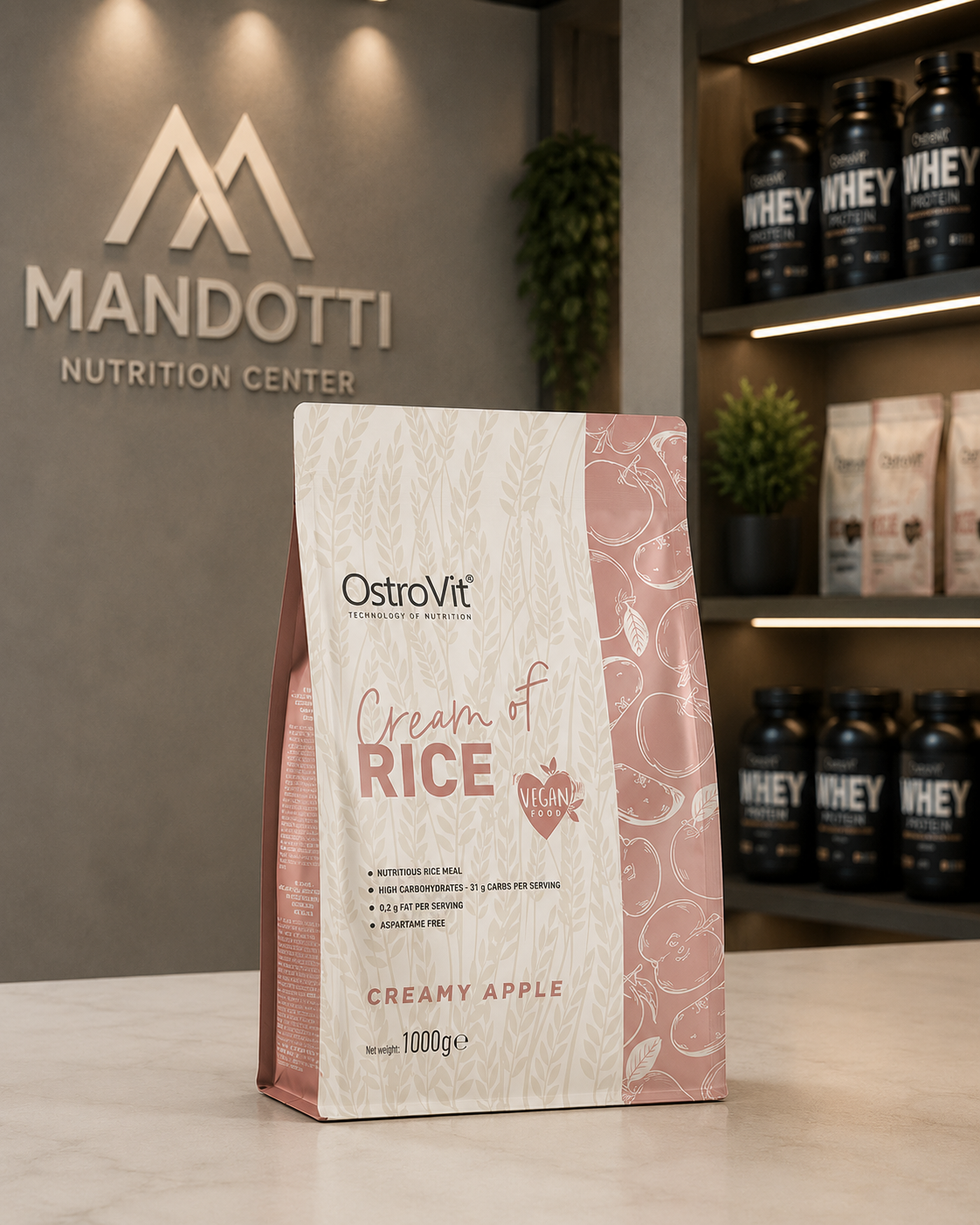 Creme de Arroz - 1000g - Ostrovit