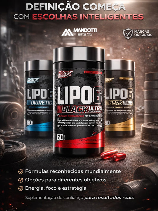Termogénico Lipo 6 Hers 60 Cápsulas - Nutrex