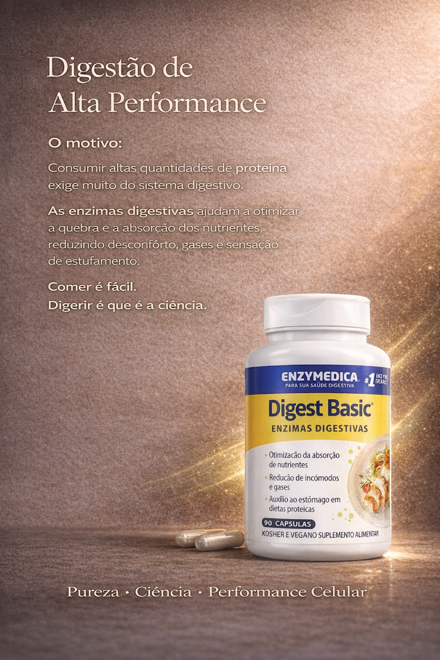 Enzimas digestivas 90 Cápsulas - Enzymedica