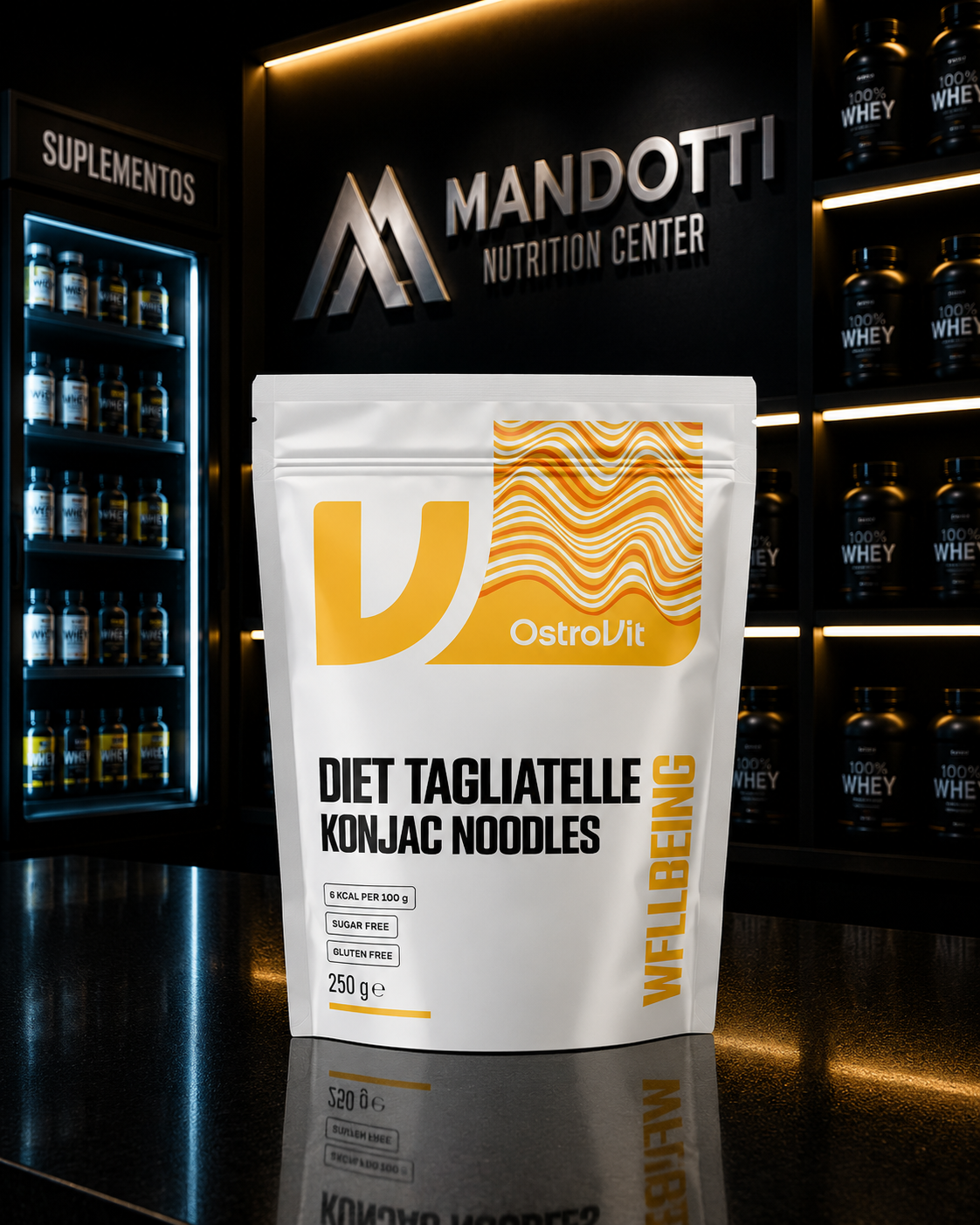 Konjac Noodles Tagliatelle | 250g - OstroVit