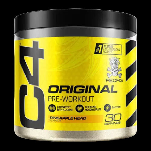 Cellucor - C4 Oiginal Pre Treino 30 Doses 198gr Pineapple Head