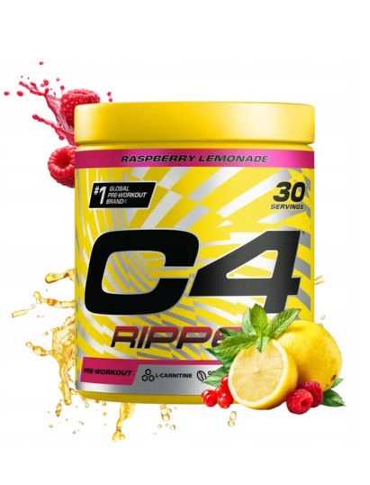 Cellucor - C4 Ripped Pre Treino 30 Doses 189gr Raspberry Lemonade
