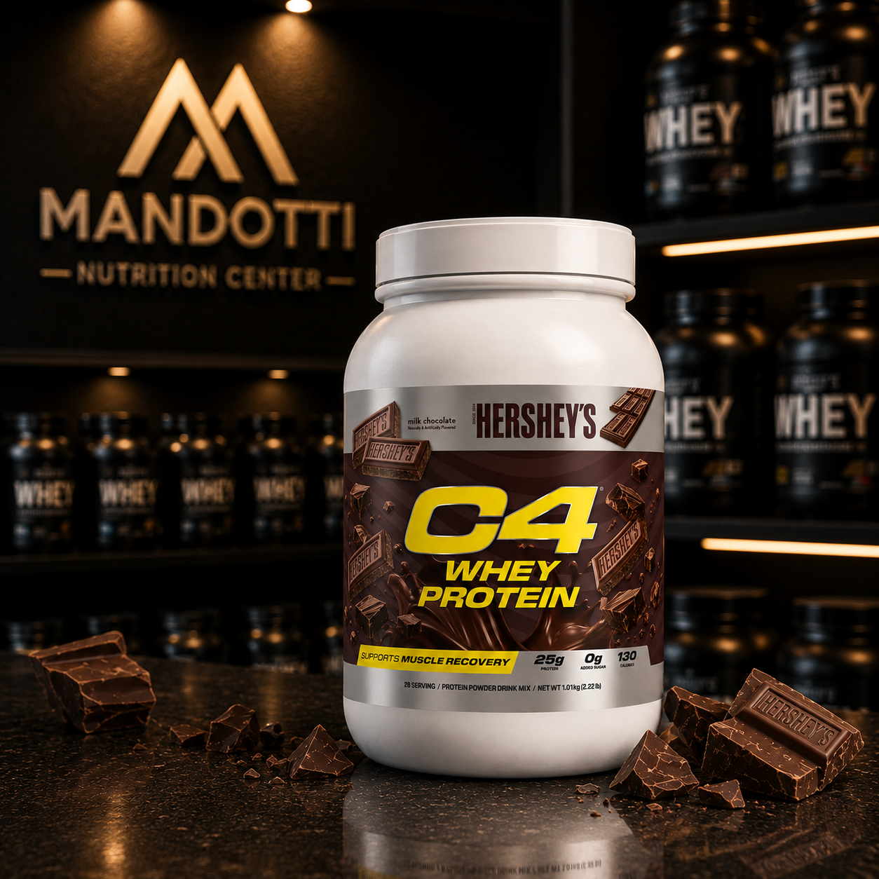 Whey Protein Chocolate Hershey's - 832g - C4 Cellucor