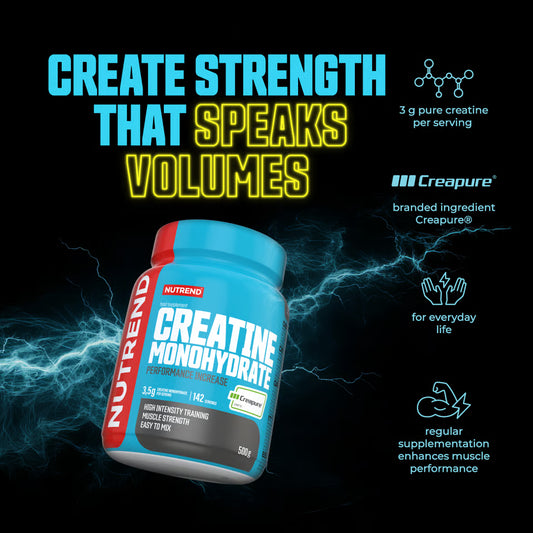 Creatina Monohidratada Creapure 500g - Nutrend