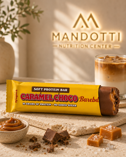 Barra Proteica Soft 55g - Bareballs - Chocolate com caramelo