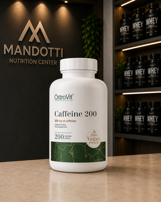 Cafeína 200mg - OstroVit - 200 compromidos