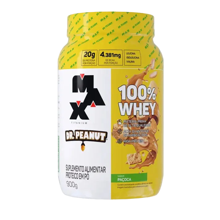 Whey Protein 100% 900g - Dr Peanut