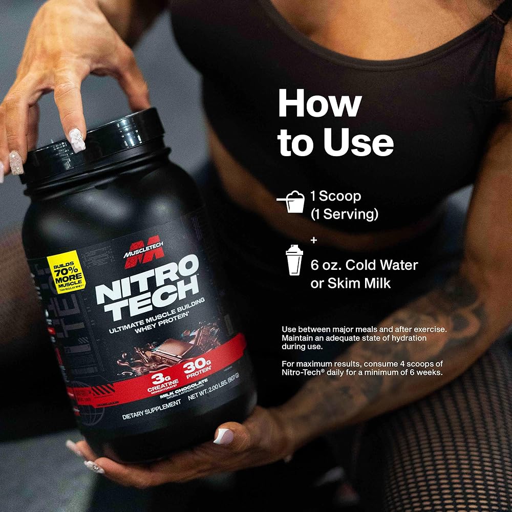 Whey Protein Nitro-Tech 1810g - MuscleTech