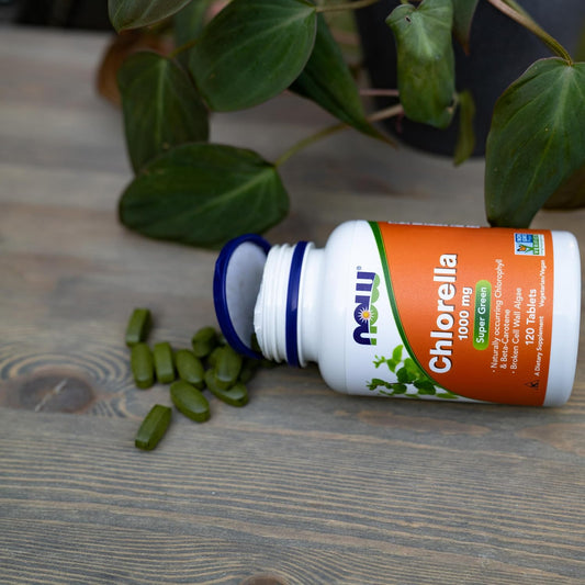 Chlorella 1000mg 60 Comprimidos - Now Foods