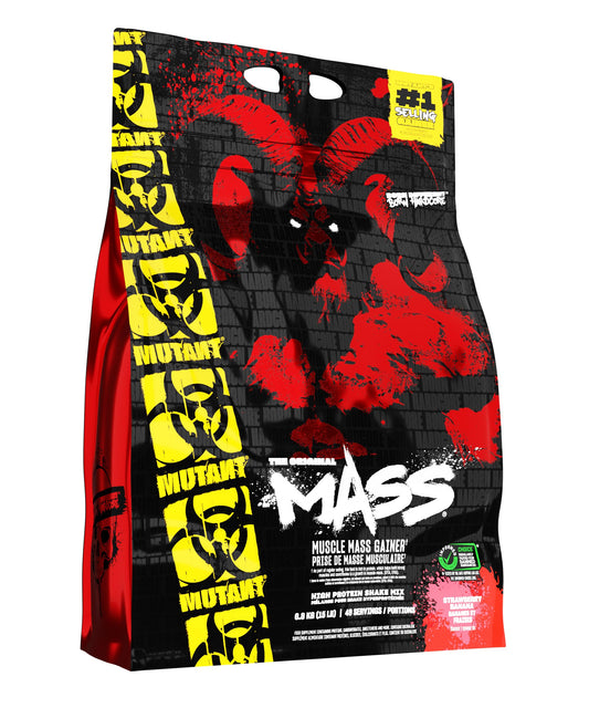 Massa Hipercalórica 2270g Strawberry Banana - Mutant Mass