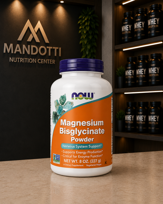 Bisglicinato de Magnésio 230g - Now Foods