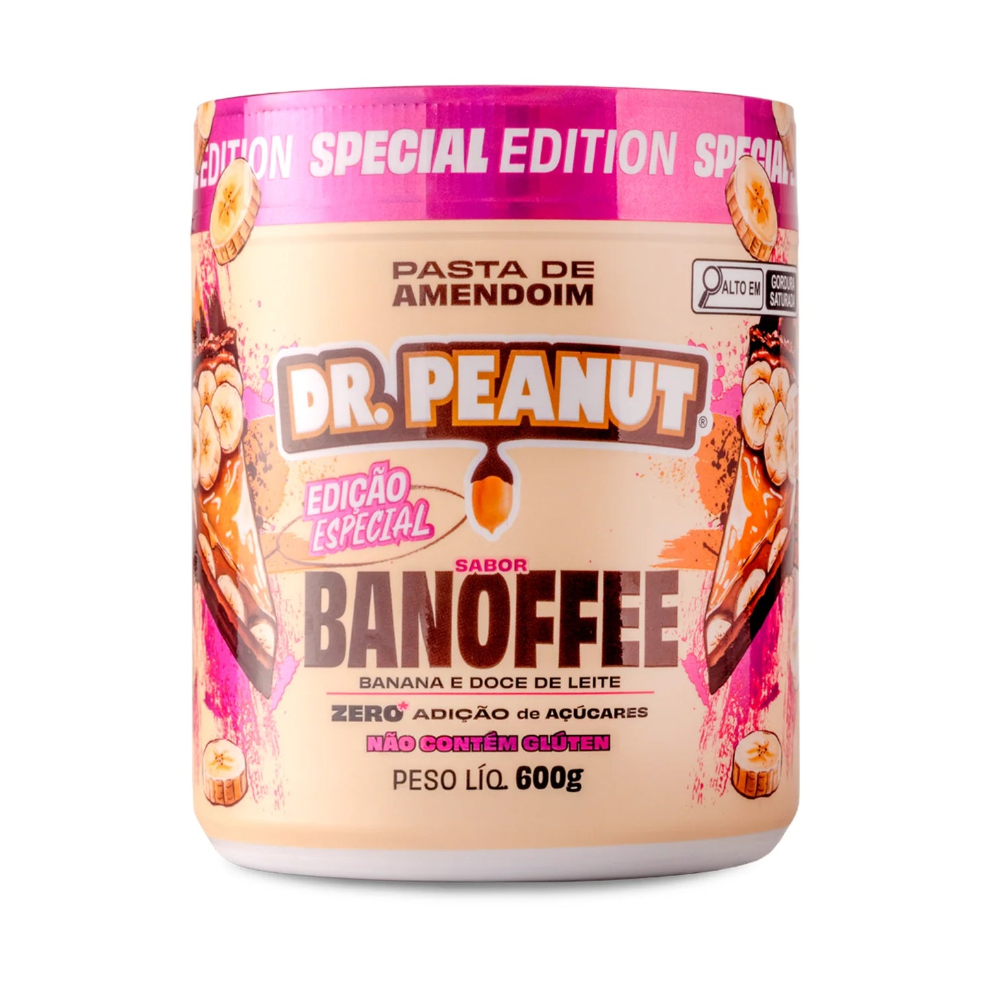 Pasta de Amendoim - Banoffee - 600g
