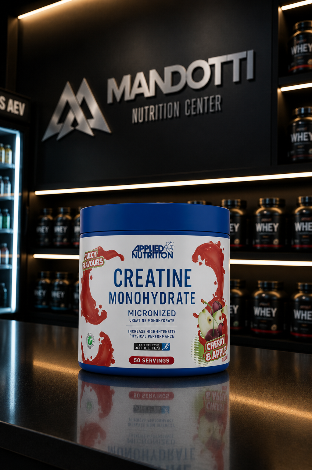 Creatina Monohidratada 250g - Applied Nutrition - Maça & Cereja