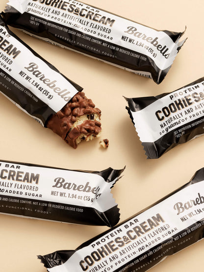 Barra Proteica 55g - Barebells - COokies & Cream