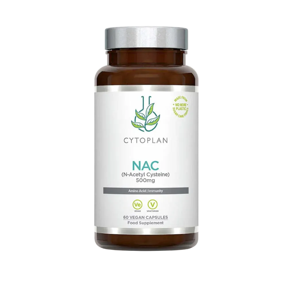 NAC 60 Cápsulas 500mg - Cytoplan