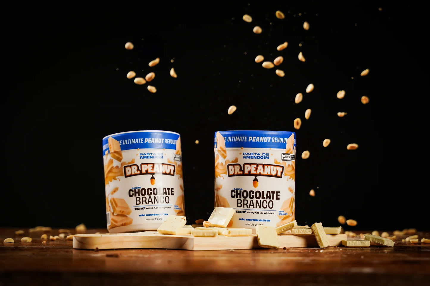Pasta De Amendoim - Chocolate Branco - 600g