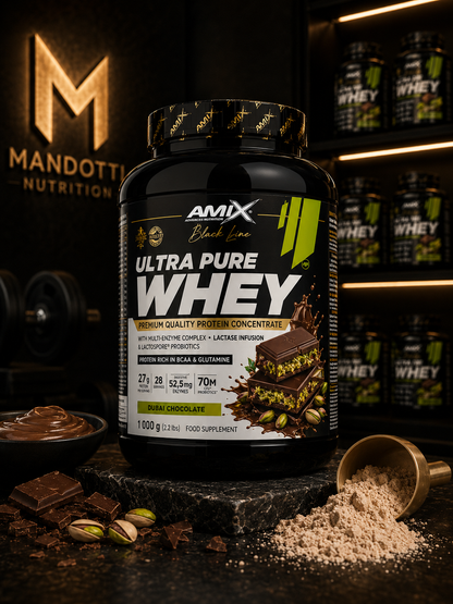 Whey Protein Concentrado 1000g - Ultra Pure - Amix