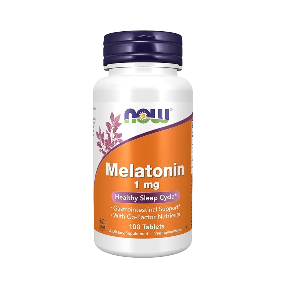 Melatonina 1mg 100 Cápsulas - Now Foods