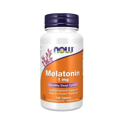 Melatonina 1mg 100 Cápsulas - Now Foods