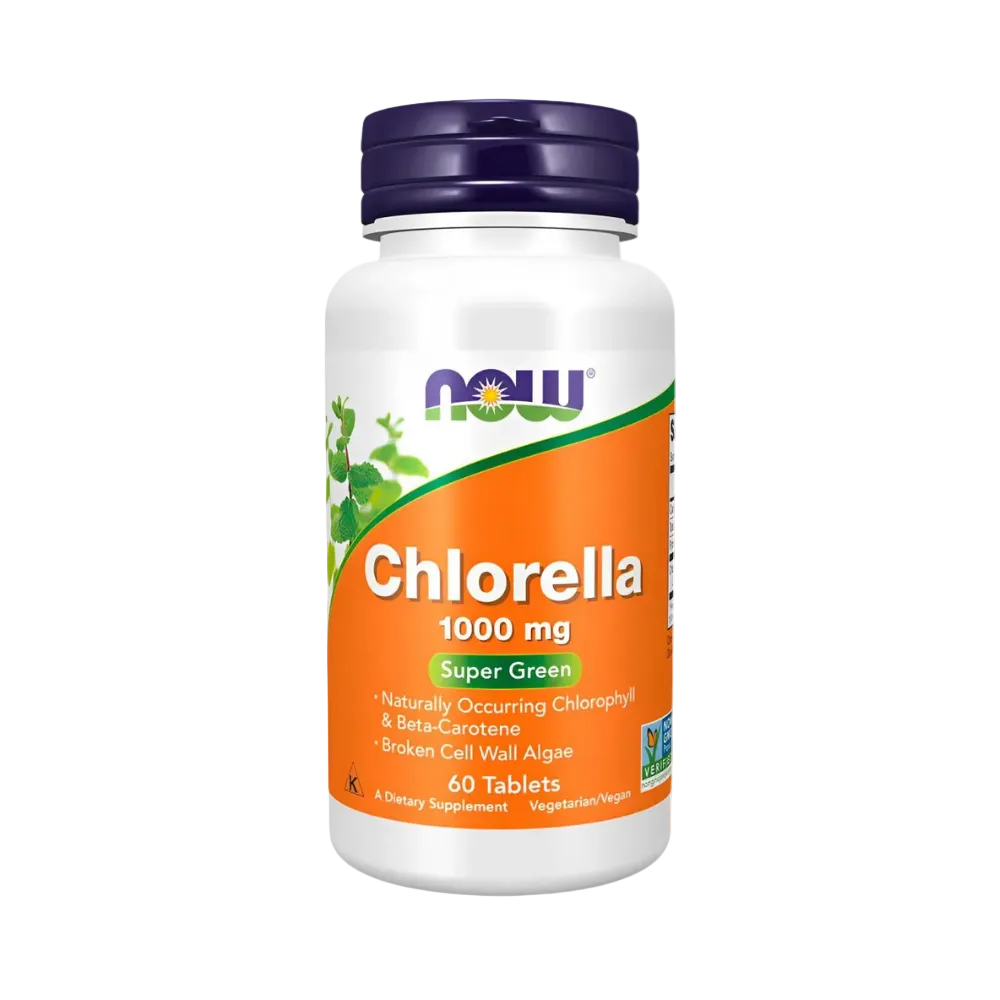 Chlorella 1000mg 60 Comprimidos - Now Foods