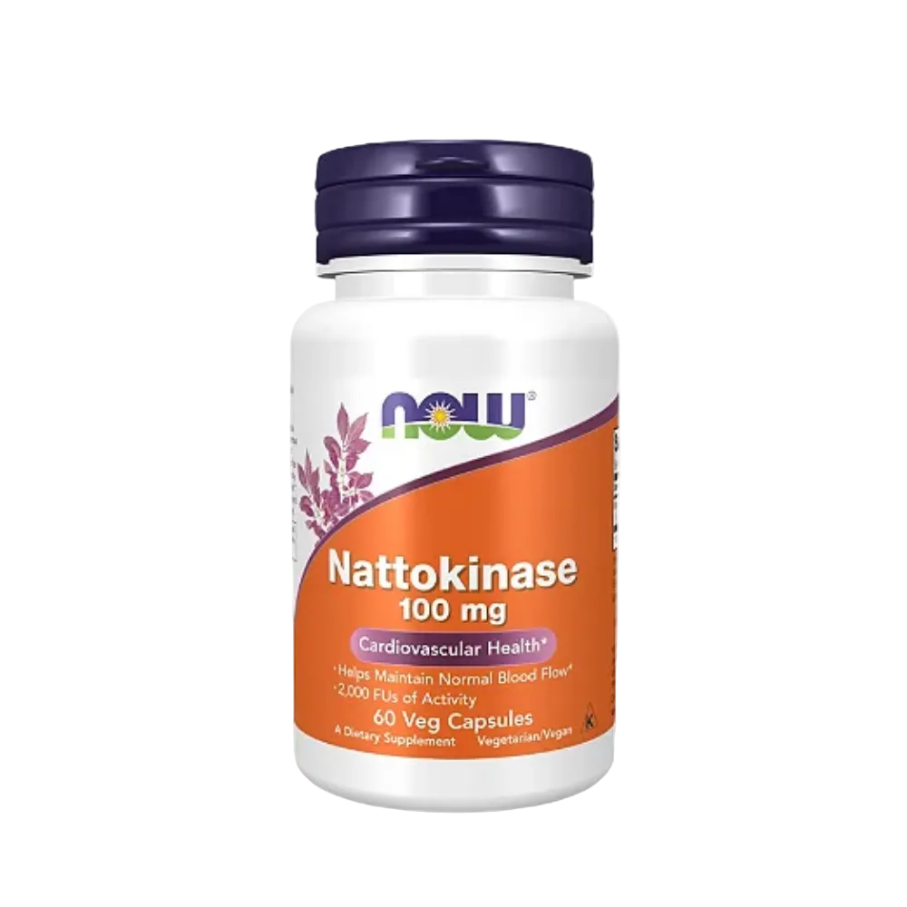 Nattokinase 100mg 60 Cápsulas - Now Foods