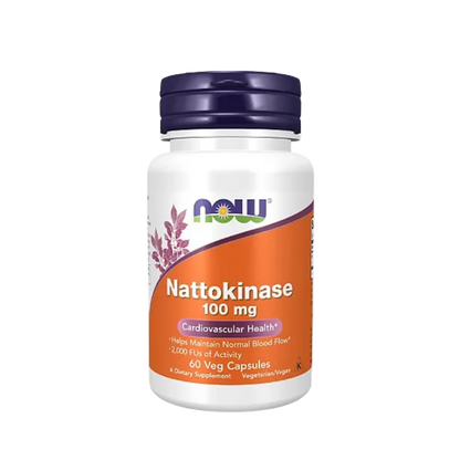 Nattokinase 100mg 60 Cápsulas - Now Foods
