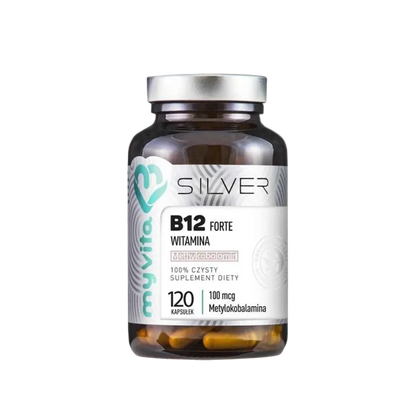 Vitamina B12 Forte 120 Cápsulas My Vita Silver