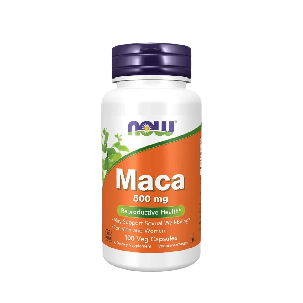 Maca 500mg 100 Cápsulas - Now Foods