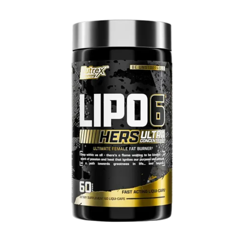 Termogénico Lipo 6 Hers 60 Cápsulas - Nutrex