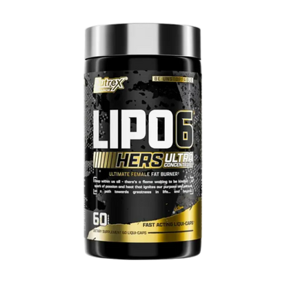 Termogénico Lipo 6 Hers 60 Cápsulas - Nutrex
