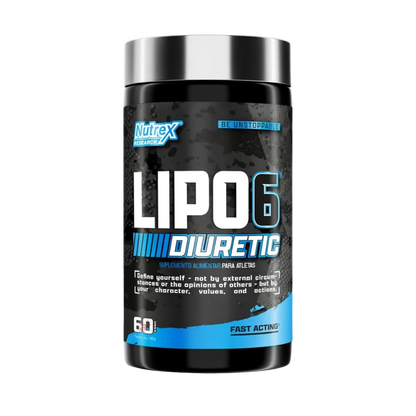 Lipo-6 Black Diuretic - 80 Capsulas