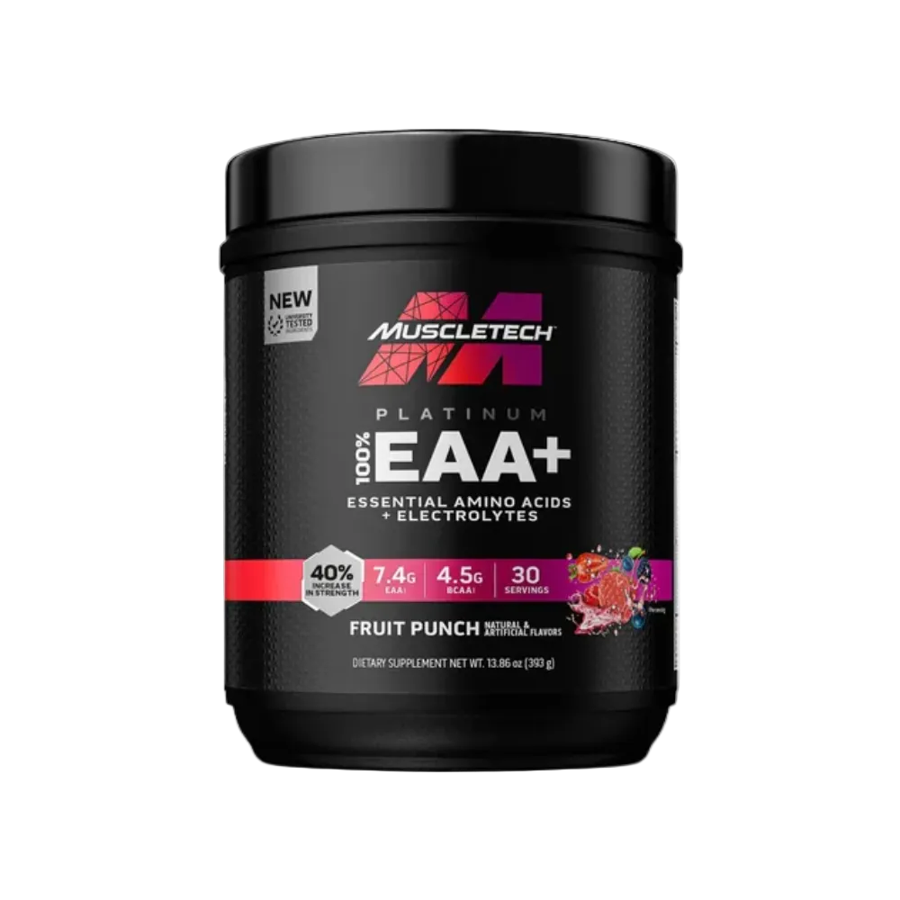 EAA Platinum 100% 390g - Fruit Punch - MuscleTech