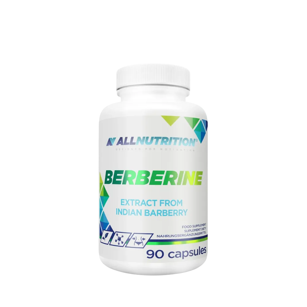 Berberina HCL 90 Cápsulas - Allnutrition