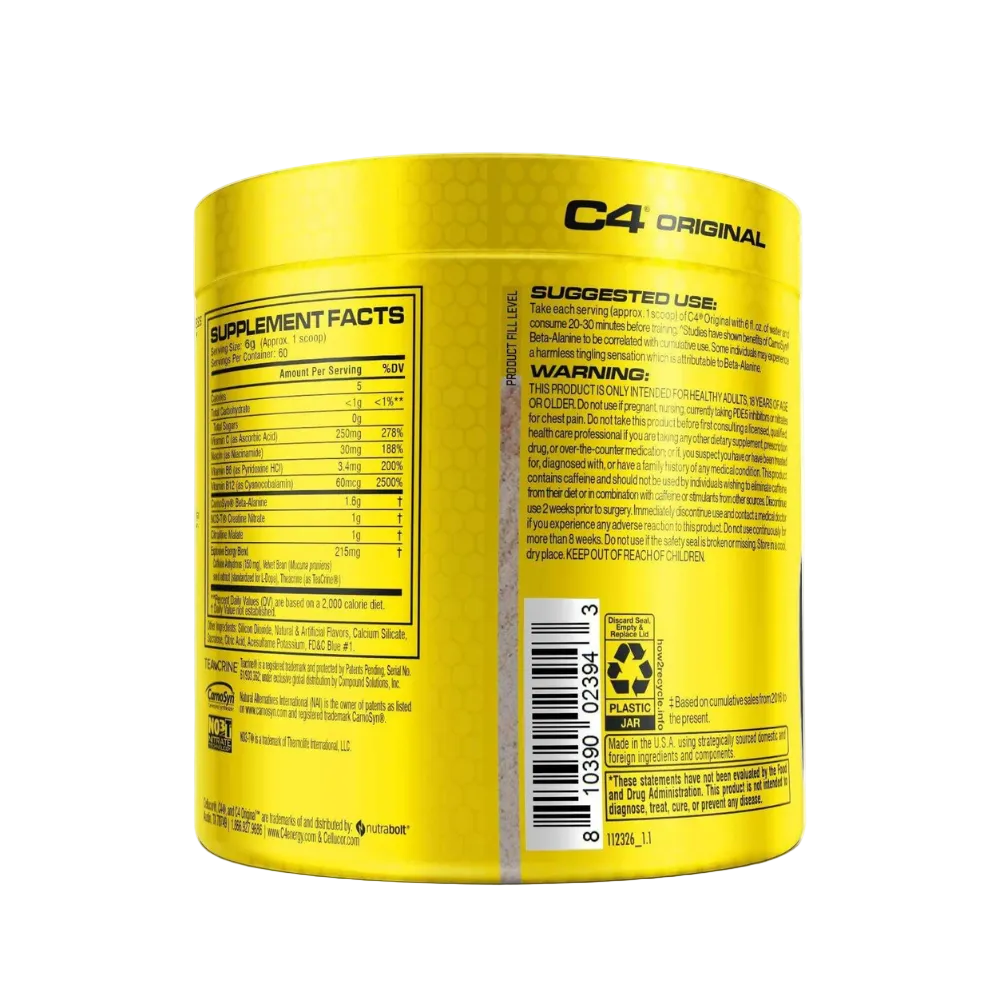 Pré-Treino C4 Original - Cellucor