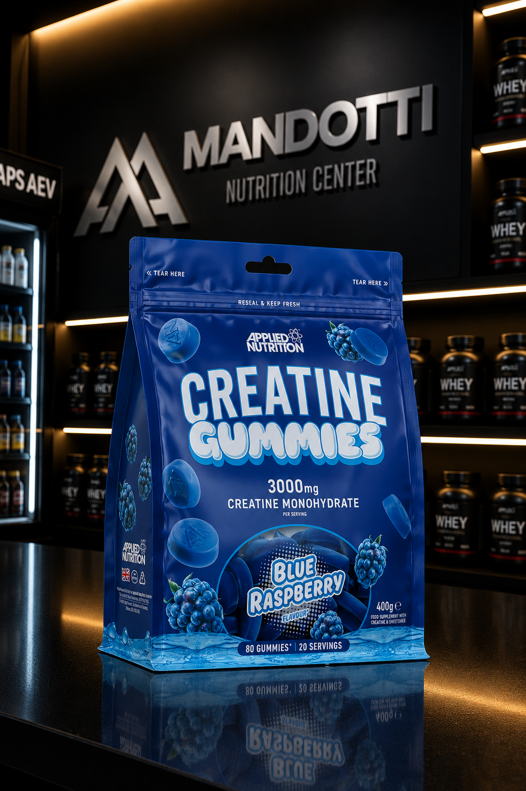 Creatina em Gummy - 80 gummies - Applied Nutrition