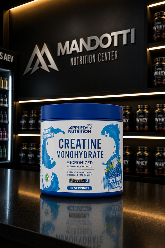 Creatina Monohidratada 250g - Applied Nutrition - Ice Blue Razz