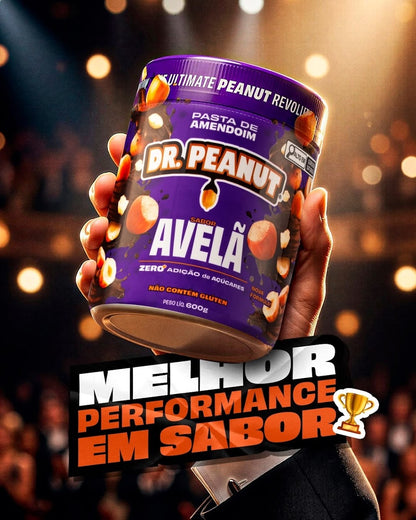 Pasta de Amendoim - Sabor Avelã - 600g
