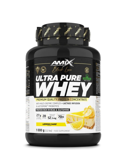 Whey Protein Concentrado 1000g - Ultra Pure - Amix
