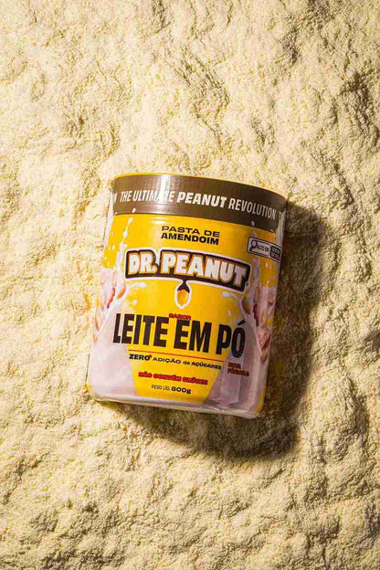 Pasta De Amendoim - Leite Em Pó - 600g