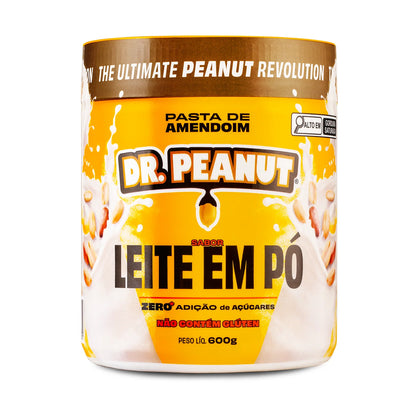 Pasta De Amendoim - Leite Em Pó - 600g